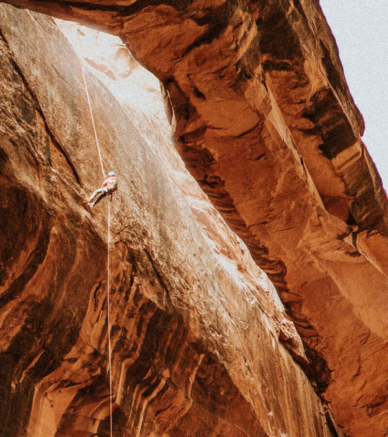Canyoneering Girl Morning Glory Arch on Grandstaff Trail
