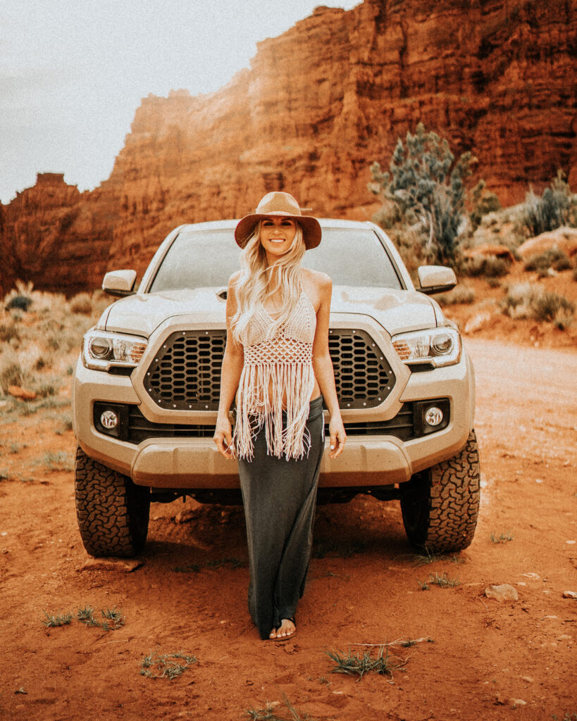 Onion Creek Trail Off-road Trail Moab Utah Toyota Tacoma