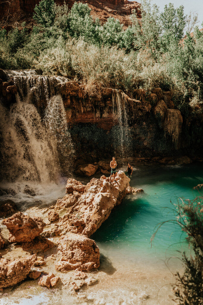 Rock Falls Havasupai Hike Arizona