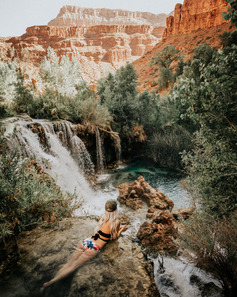 Havasupai Rock Falls