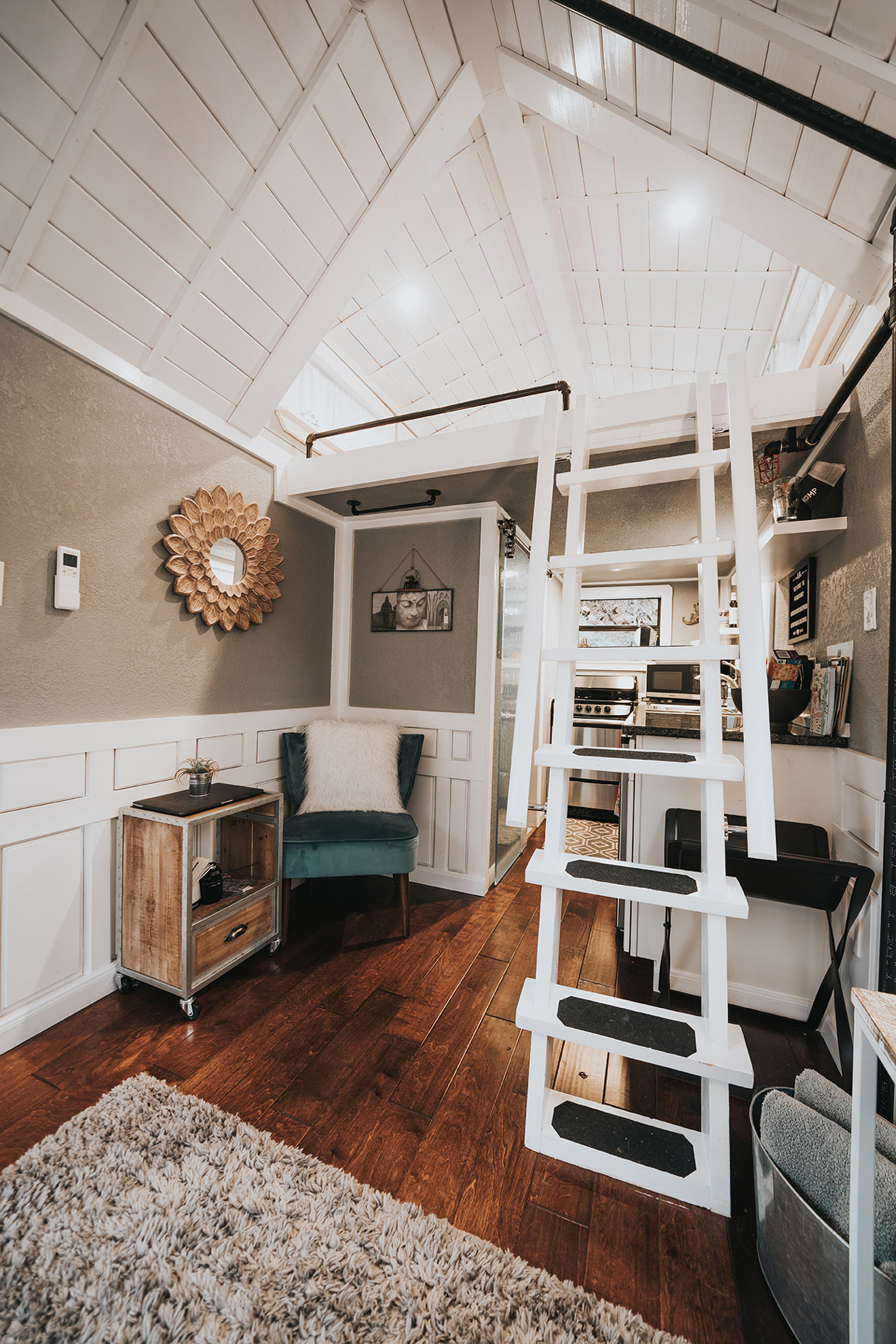 Tiny House Interior Design Vacation Rental Sedona Arizona