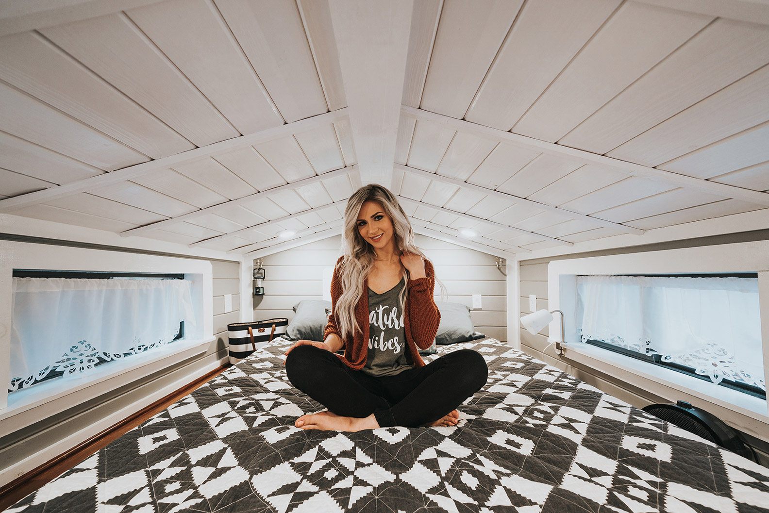 Tiny House Interior Design Vacation Rental Sedona Arizona