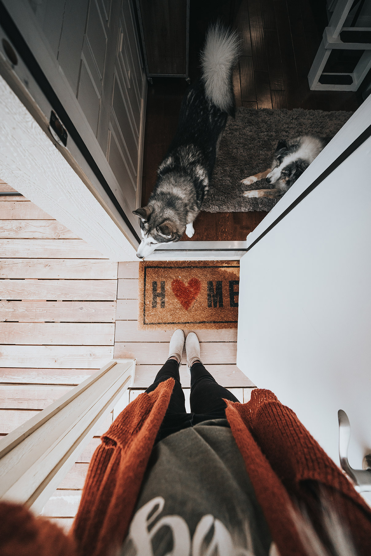 Tiny House Vacation Rental Sedona Arizona Welcome Mat