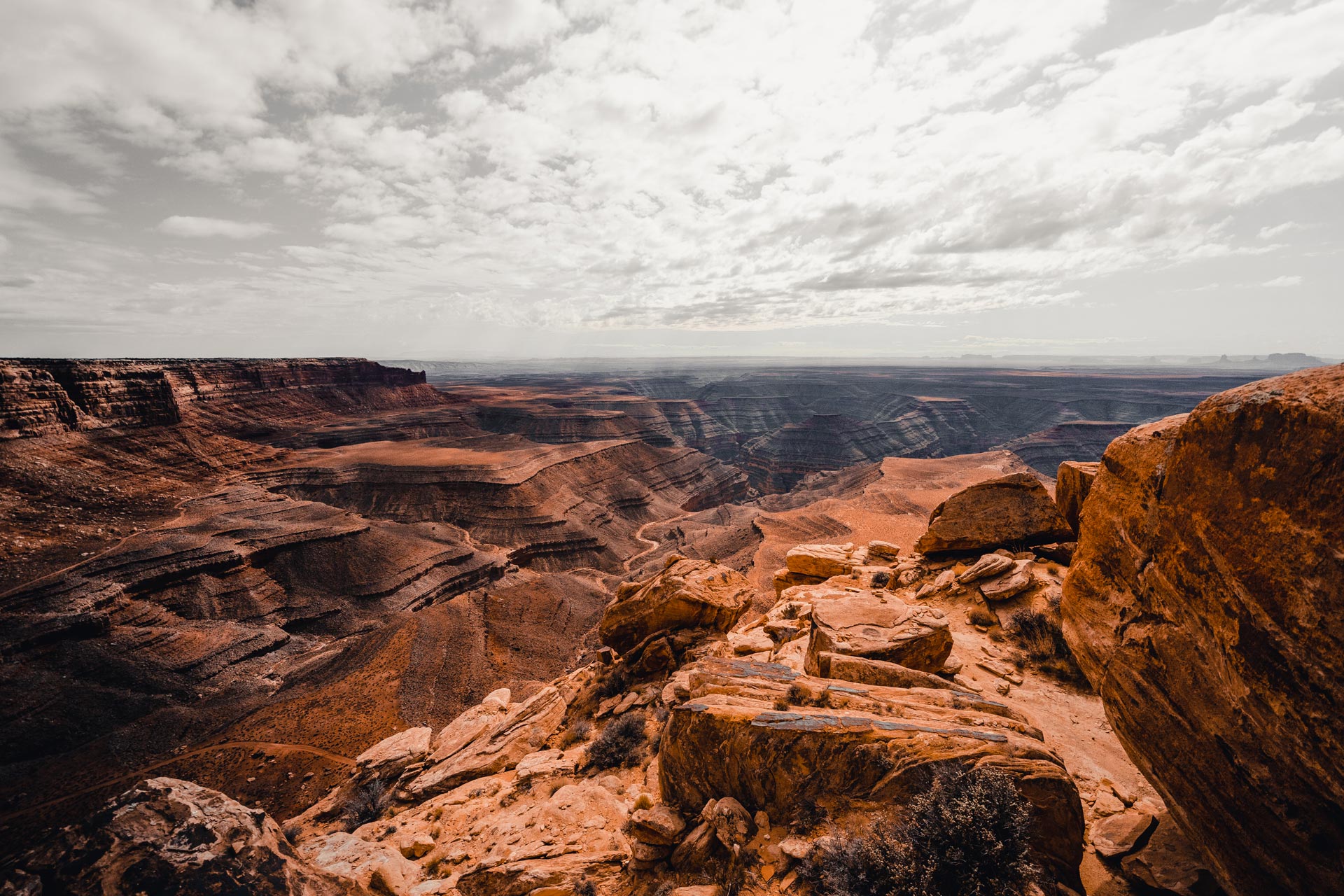 Utah Muley Point Overlook Camping Ashley Scott