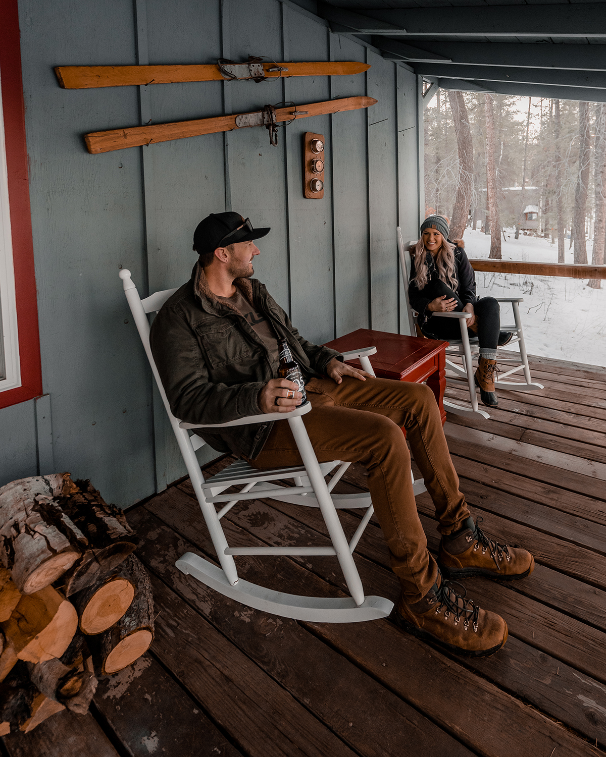 Flagstaff Arizona Cabin @_ashlee.ann_