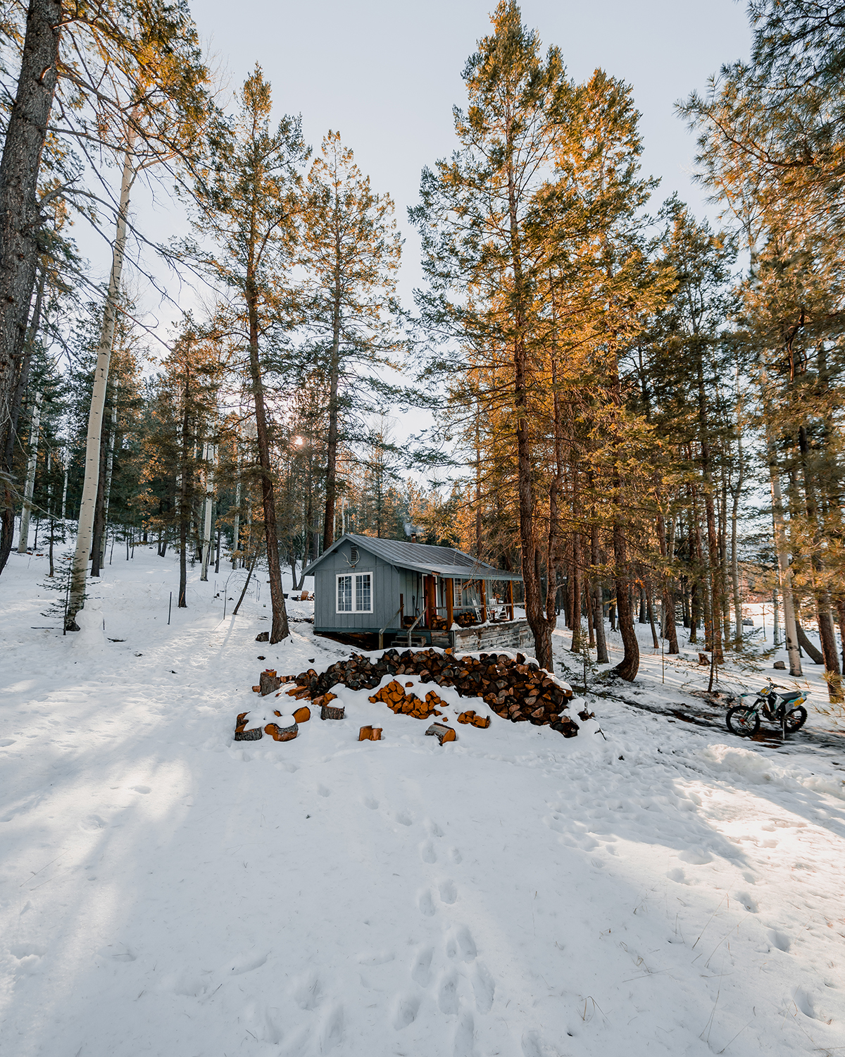 Flagstaff Arizona Cabin @_ashlee.ann_