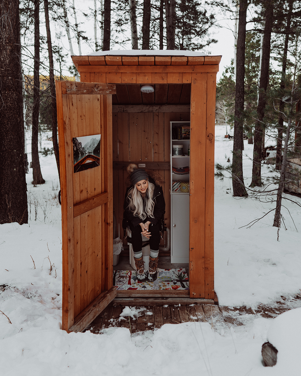 Flagstaff Arizona Cabin @_ashlee.ann_