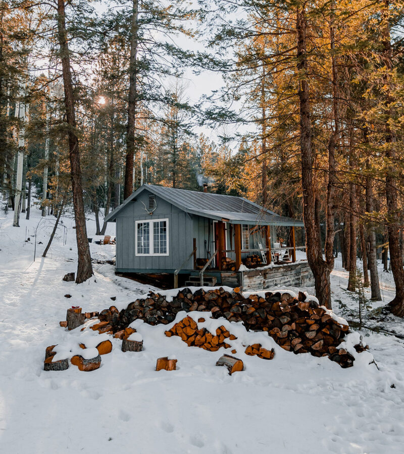 Flagstaff Arizona Cabin @_ashlee.ann_