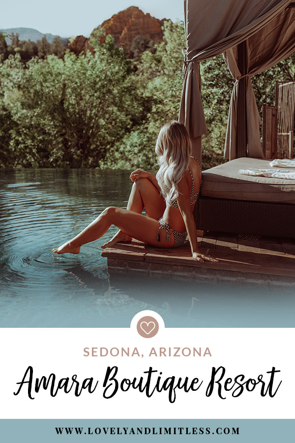 Amara Resort Boutique Hotel Sedona Arizona Pool @_ashlee.ann_