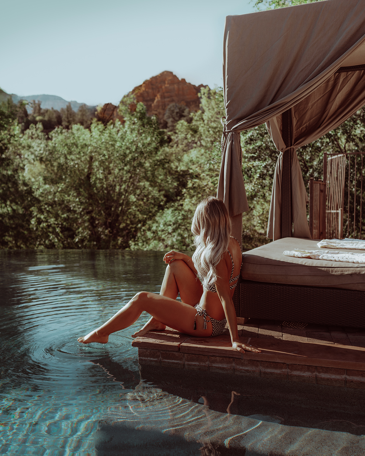 Amara Resort Boutique Hotel Sedona Arizona Pool @_ashlee.ann_