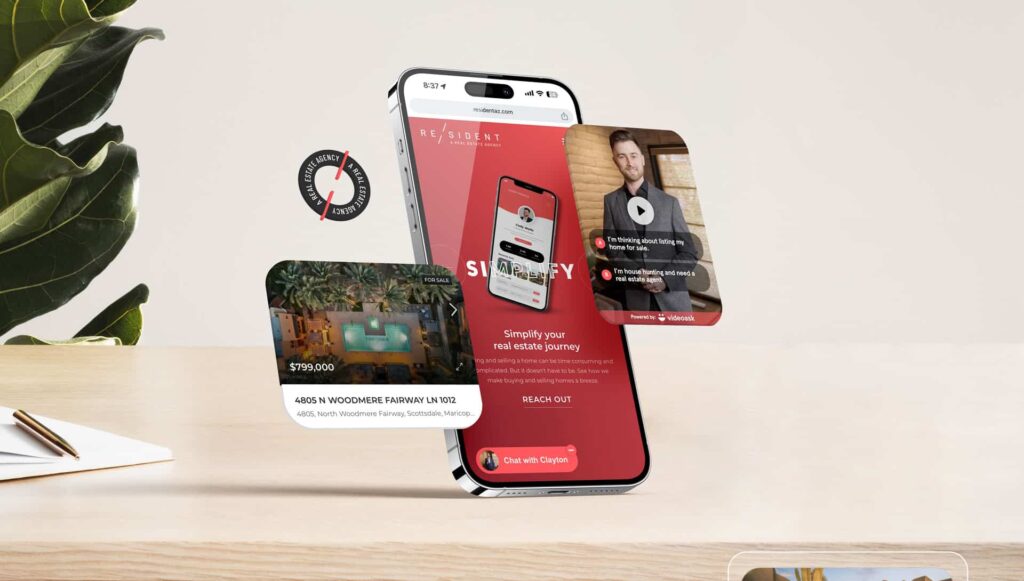 resident az website and marketing materials