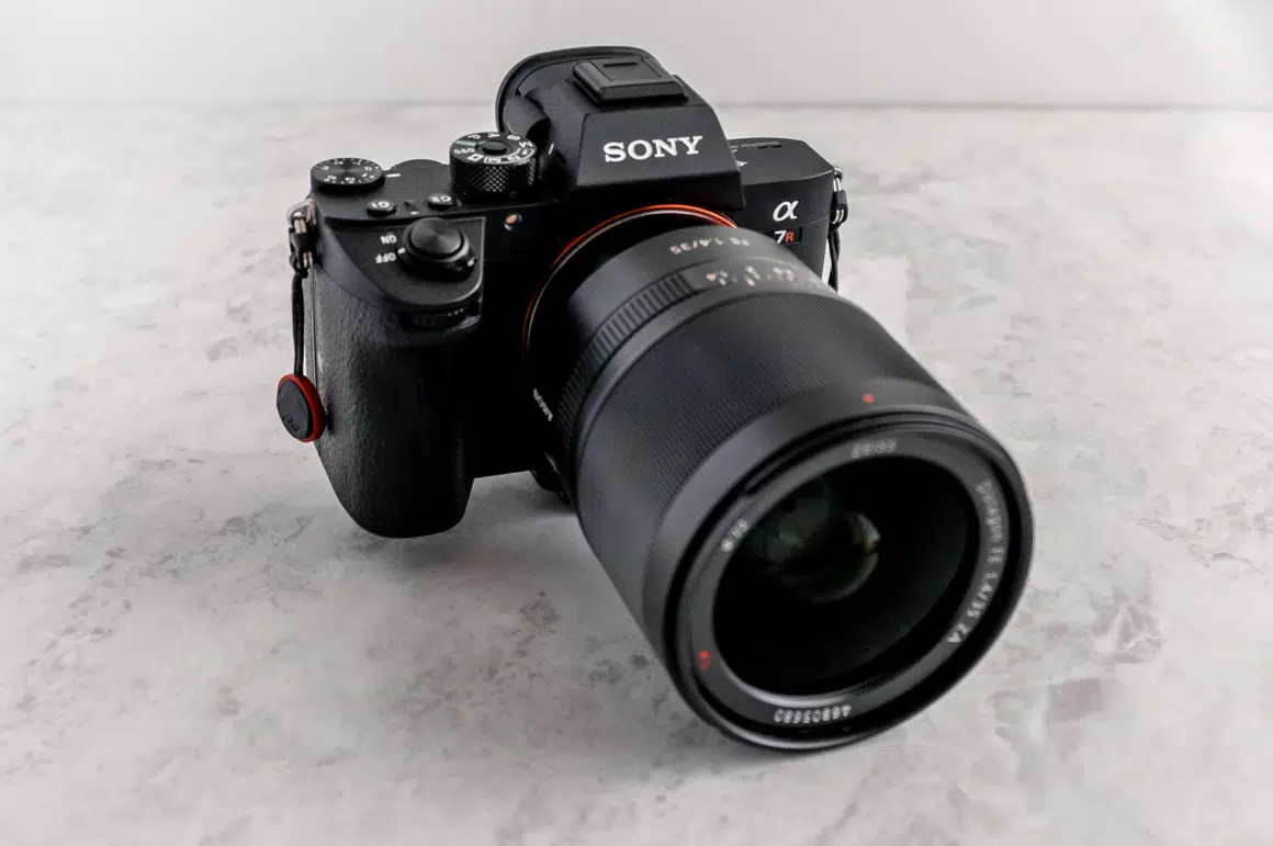 Sony A7RIII Camera with 35mm 1.4 Lens