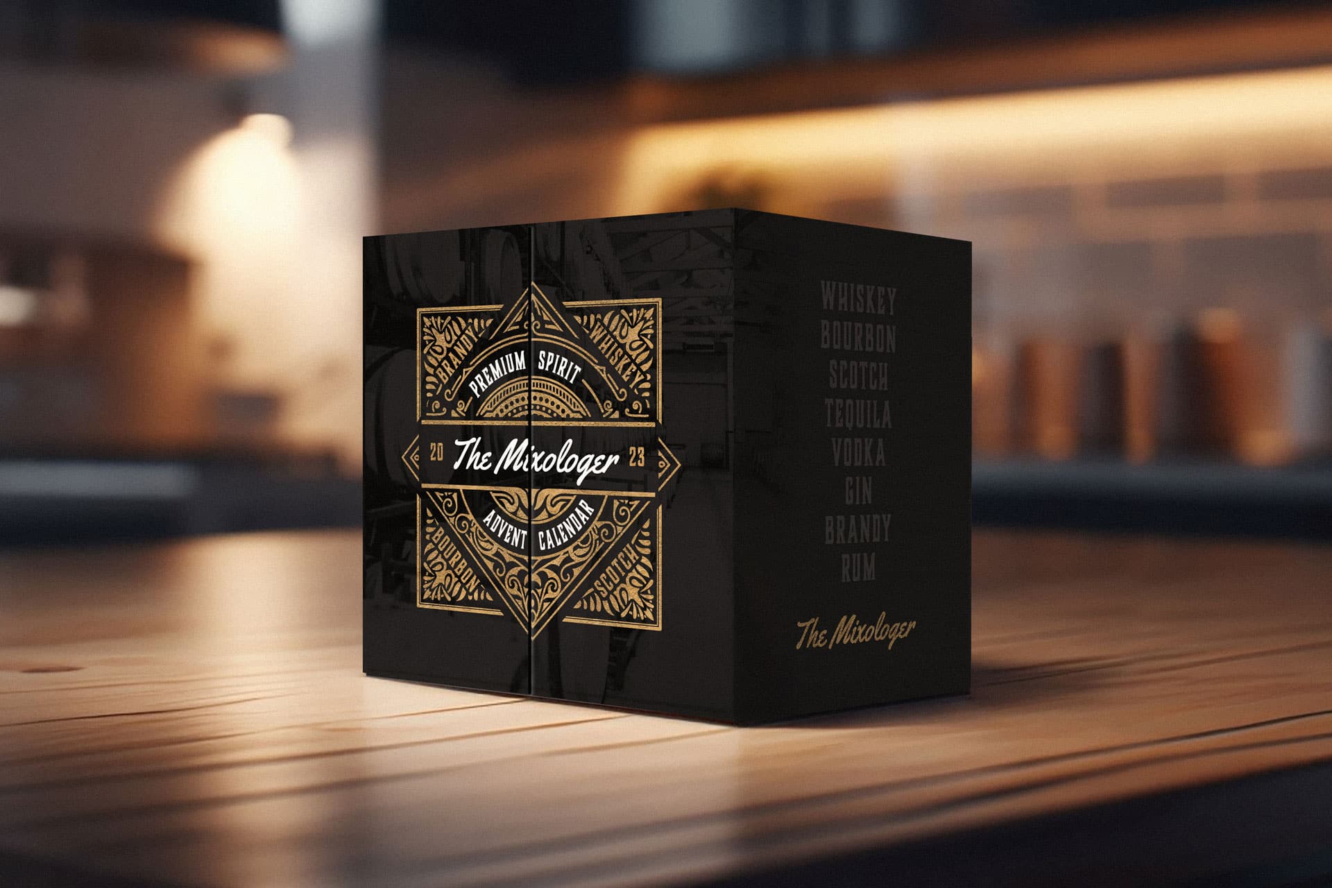 mixologer box package design arizona